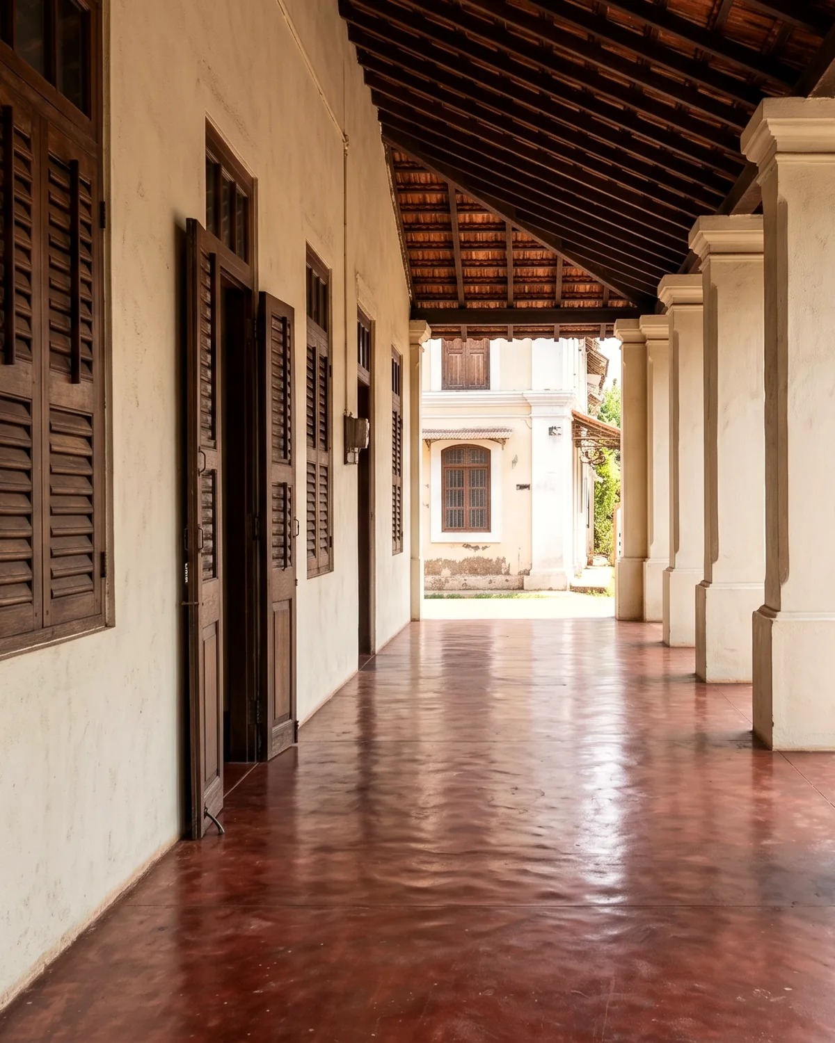 Corner House — The verandah